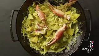 Seafood from Norway |&nbsp;Green Curry Steamed Norwegian Snow Crab
