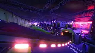 🎮 Video Game Ambience 4K - Satisfactory - Power Station #ASMR #Relaxing #Background