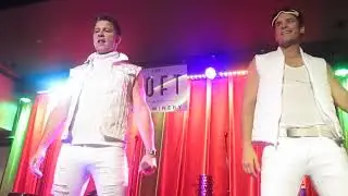 NKOTB, 98 Degrees, & NSYNC mix by The Boy Band Project in New York, New York on November 29, 2025