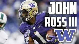The Fastest Receiver  in College Football |John Ross III| Washington Huskies ᴴ ᴰ