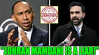 Stephen A. Smith Exposes Zohran Mamdani on Live TV | You Won&rsquo;t Believe This