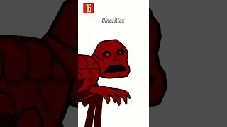 Red Acha que todos os an&aacute;logos de terror s&atilde;o bostas #dinozillax #godzilla #anima&ccedil;&atilde;o