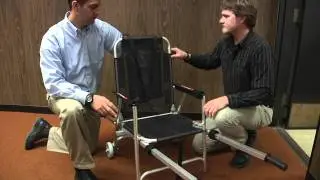 The Emergency Chair - evacuates both up and down stairs