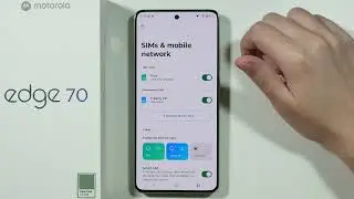 Motorola Edge 70: как выбрать SIM-карту для звонков (изменить предпочтительную SIM-карту для звон...