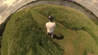 Grass for days, great trails ONEWHEEL XR Holme Pierrepont Nottingham UK esk8uk pint surf the earth
