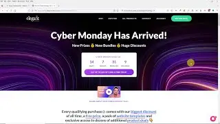 Get the Divi Cyber Monday Sale from Elegant Themes