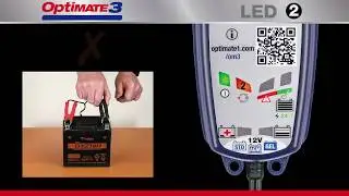 OptiMate 3:  What do the led's mean? How does it work?