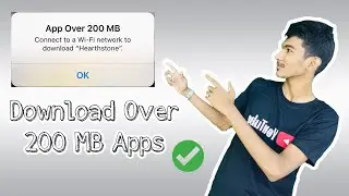 How to Download Apps Over 150 MB without WiFi on iPhone | New Update 2023