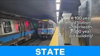 State street- a century old station underneath a 3 century old building!