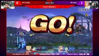 SP80 SF | Cloudy (Roy, Cloud) Vs. SF | Salva (Diddy Kong) - Losers Quarters - Smash 4