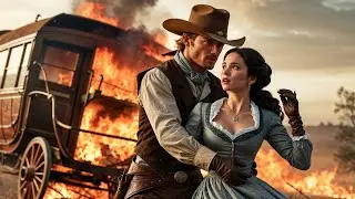 The Stagecoach Crashed And Caught Fire Quickly, The Cowboy Pulled Her Out Through The Flames