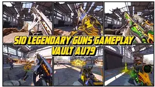 Legendary Guns Gameplay - Iron sight - Inspection - Kill Effect - Codm S10 Vault Au79 Leaks