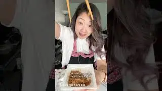 Trying plum flavored Japanese fermented soybeans