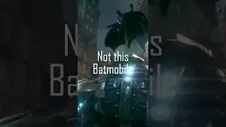 The Batmobile is in Arkham Origins