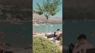Хорватия. Лучшие пляжи Сребрено и Млини #advenchar #croatia #dubrovnik