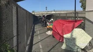 SF Cyclists Complain Commute Path Obstructed By Homeless Campers