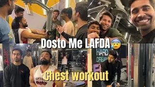 CHEST DAY GONE WRONG😭| GYM VLOG