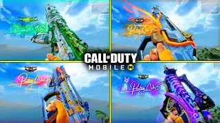 ALL 16 Prestige Guns In COD Mobile | EVERY Prestige Weapons Inspection & Kill Effects In CODM In HD
