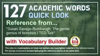 127 Academic Words Quick Look Ref from 