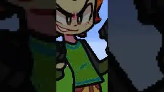 FNF PICO | Biggest Pixel Art in Minecraft #shorts