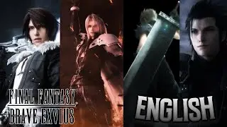 FINAL FANTASY Brave Exvius Limit Bursts English - Cloud, Sephiroth, Zack and Squall