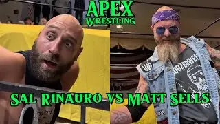 &ldquo;The BoozerWeight&rdquo; Matt &ldquo;SEX&rdquo; Sells vs &ldquo;The Sticky One&rdquo; Sal Rinauro - APEX #prowrestling 