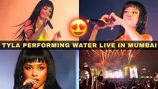 Tyla  &lsquo;Water&rsquo; Live Performance Mumbai | Indian Sneakers Festival 2025 