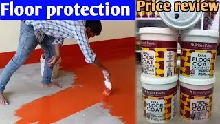 Floor protector|floor paint|British Flooring Terracotta colour|British expa floor coat price review