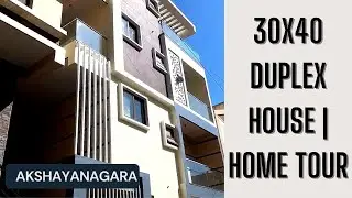 30x40 site 4BHK house | Construction in Akshayanagara, Bengaluru | Home tour | Kites Construction