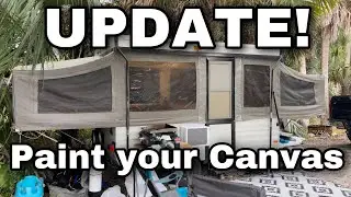 Paint Your Pop Up Canvas.. UPDATE!