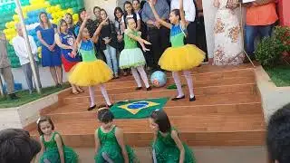 Apresentação da Escola Hélio Arantes. Semana da Pátria de 2018