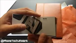 Kavaj iPad Air 2 Berlin Cognac Brown Leather Case Unboxing/Initial Review