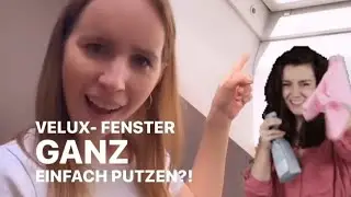 Velux Dachfenster richtig putzen. Putz - Riegelstellung  #velux #veluxdachfenster
