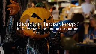 Halloween Irish Trad Music Session in Itaewon, South Korea (The Craic House) _ 이태원 할로윈 펍 세션