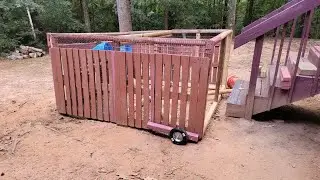 can I put wheels on this chicken tractor / tank because it is super heavy, super crazy lol