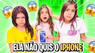 A PRIMA CHATA DA JÉSSICA GANHOU UM IPHONE 11 DE PRESENTE E NÃO GOSTOU (Jéssica e família)