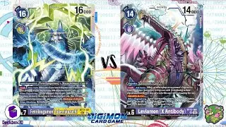 DIGIMON TCG: FINAL local match Takemikazuchi (Purple) vs Leviamon X (Purple) | OOPS!