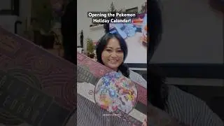 Opening the Pokemon Holiday Calendar!