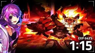 [Elsword KR/엘소드] 에테르 세이지 마그마의 숨결 3인 1:15 (앞쪽빌드) / Aether Sage 22-1