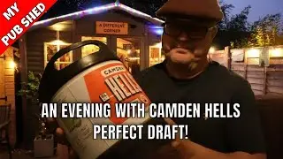 Perfect Draft Camden Hells Taste Test - 3 Paramedics And Pint of Lager! Thank you NHS!