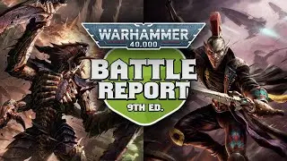 Tyranids vs Harlequins Warhammer 40k 9th Edition Battle Report Ep 222