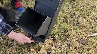 Stanbroil Collapsible Rocket Stove with Carrying Bag, Wood Burning Stove for Camping