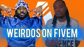 Trae Flocka & @ShakeyFunnyAzz  vs FiveM Weirdos! New RP Server! #bokc #gomfsfb