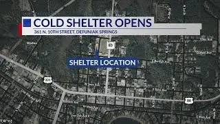 Cold Weather Sheltering opens for residents of Walton County