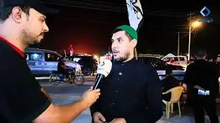 250 شاب يقدمون خدماتهم في موكب مؤسسة القائم (عج) على طريق الزائرين المتوجهين لكربلاء