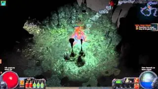 Path of Exile - The Ice Skating Exile