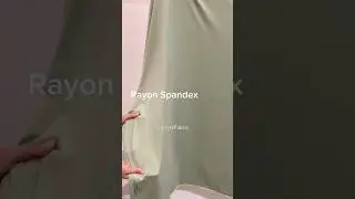RAYON SPANDEX PREMIUM, Gramasi 180-200 gr #rayon #bahankain #spandex #shortvideo