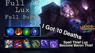 Lux Gameplay | URF | Full AP | League of Legends: Wild Rift