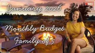 Бюджет на январь 2026 года | Семья из 5 человек | Волшебный месяц | Я справлюсь, как получится, д...