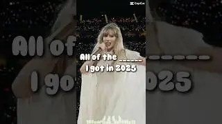 All of the ______ I got in 2025 #fypシ #taylorsversion #swiftie4ever #swifties #musician #erastour